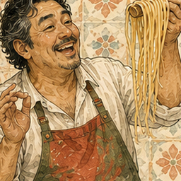 The Italian Charmer, a Star Chef archetype